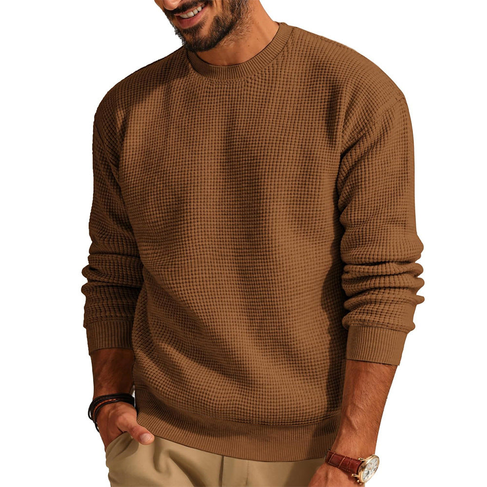 Men's Waffle Sweater