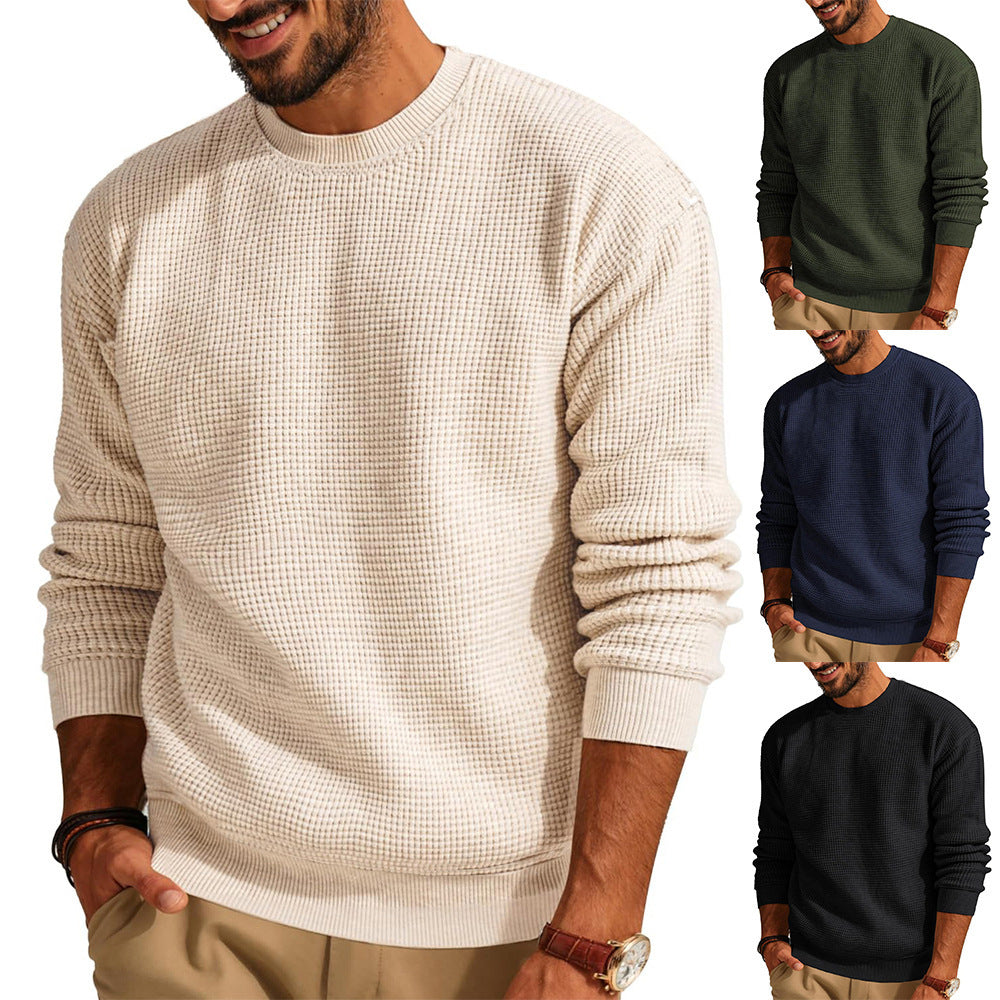 Men's Waffle Sweater