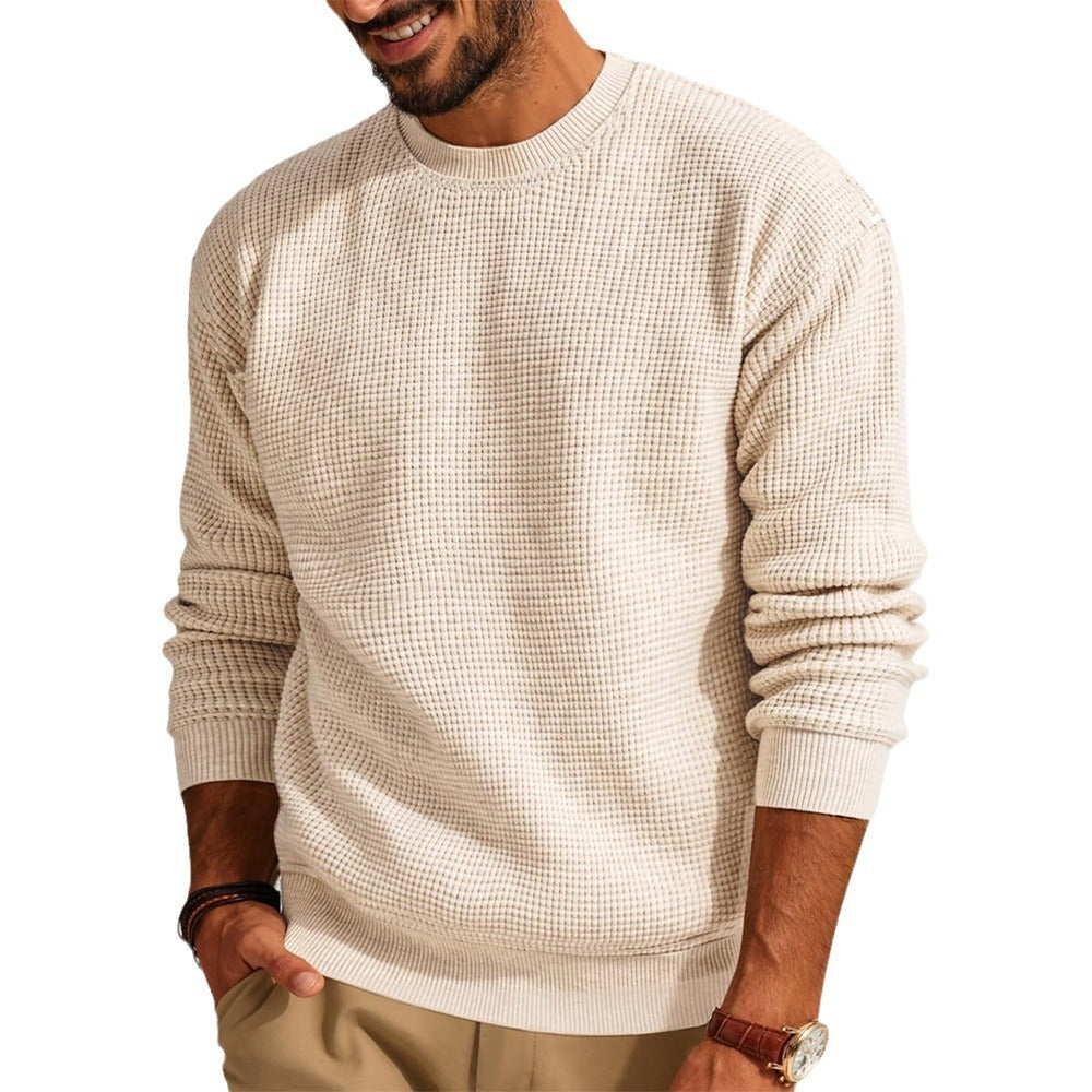 Men's Waffle Sweater