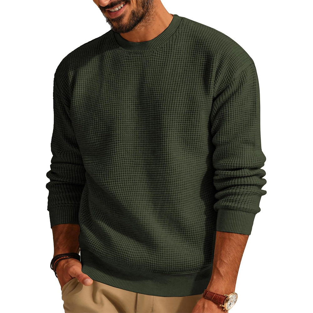 Men's Waffle Sweater